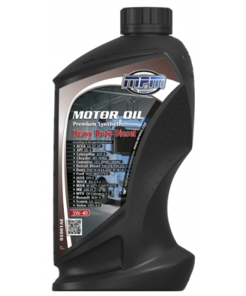 Mpm Motorolie 5w40 heavy duty diesel 