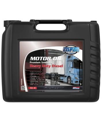 Mpm Motorolie 5w40 heavy duty diesel 